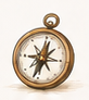 Illustrated compass